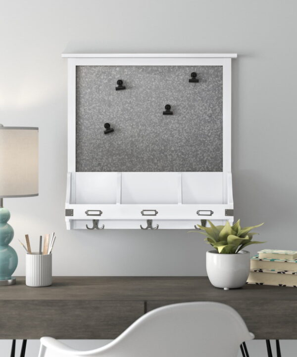 Magnetic Wall Mounted Farmhouse Bulletin Board