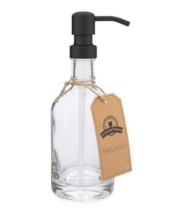 Heavyweight Glass Farmhouse Soap & Lotion Dispenser