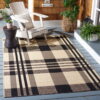 Lakeeva Power Loom Black/Bone Indoor/Outdoor Rug