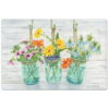Oglesby Flowering Herbs Comfort Anti-Fatigue Farmhouse Mat