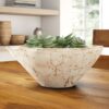 Tulon Handmade Wood Decorative Bowl