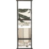 69.3'' Tall Wooden Blanket Ladder