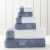 6 Piece 100% Cotton Towel Set