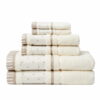 Carlock 6 Piece 100% Cotton Towel Set