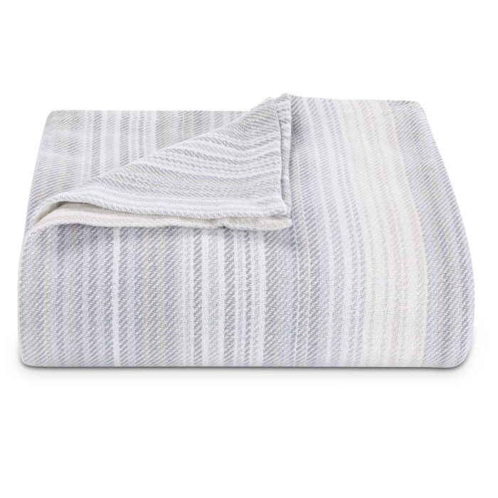 Sandy Shore Knitted Throw Blanket