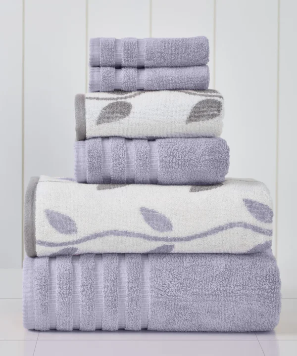 Hodapp 6 Piece 100% Cotton Towel Set Hodapp 6 Piece 100% Cotton Towel Set