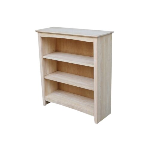 Aspatria 32'' W Solid Wood Standard Bookcase