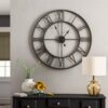 Bourland Solid Wood Wall Clock Bourland Solid Wood Wall Clock