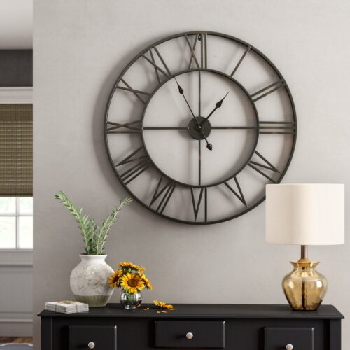 Balliol Metal Wall Clock