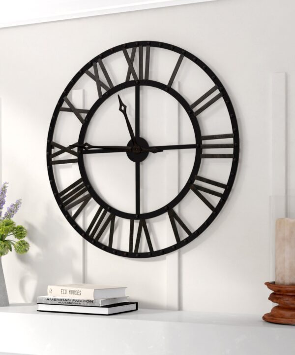Besaw Metal Wall Clock