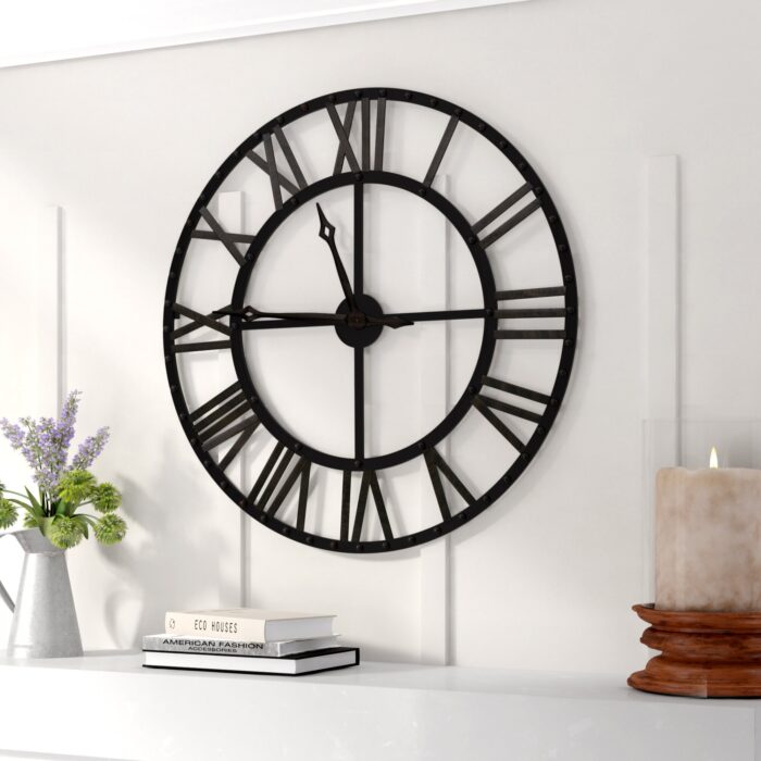 Besaw Metal Wall Clock