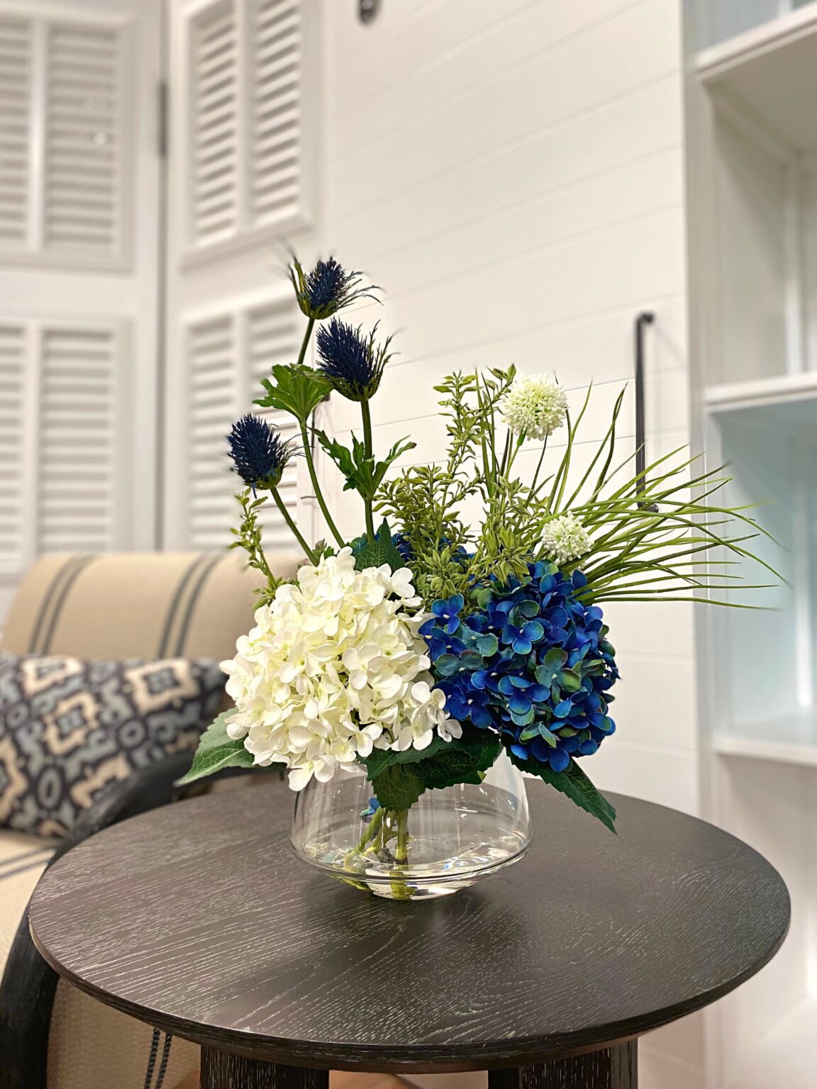 Shop for Hydrangea Floral Arrangement in Vase
