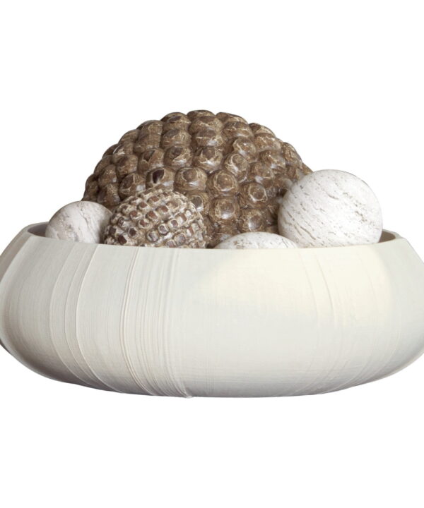 Linen Centerpiece-Soft White Linen Centerpiece-Soft White