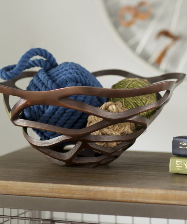 Minersville Metal Decorative Bowl Minersville Metal Decorative Bowl