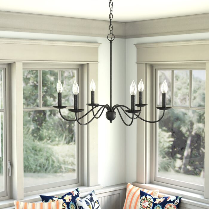 Perseus 6 - Light Dimmable Classic / Traditional Chandelier