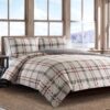 Allegany 3 Piece Jacquard Duvet Cover Set