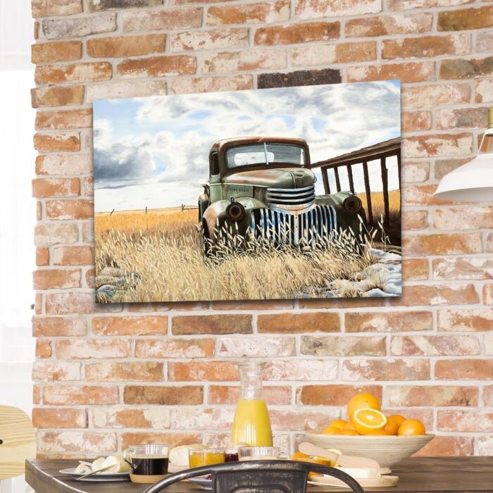 Swede - Unframed Print on Metal