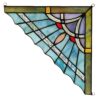 Odonata Tiffany Glass Window Panel