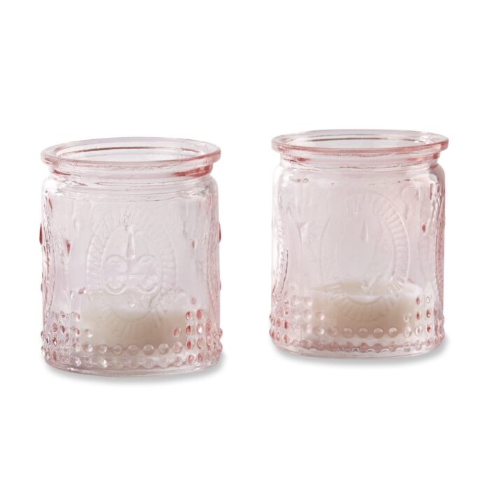 Vintage Small Glass Tealight Holder