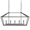 Neuhaus 6 - Light Dimmable Kitchen Island Geometric Chandelier