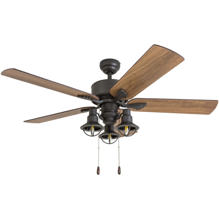 Alexa 52" Ceiling Fan with LED Light