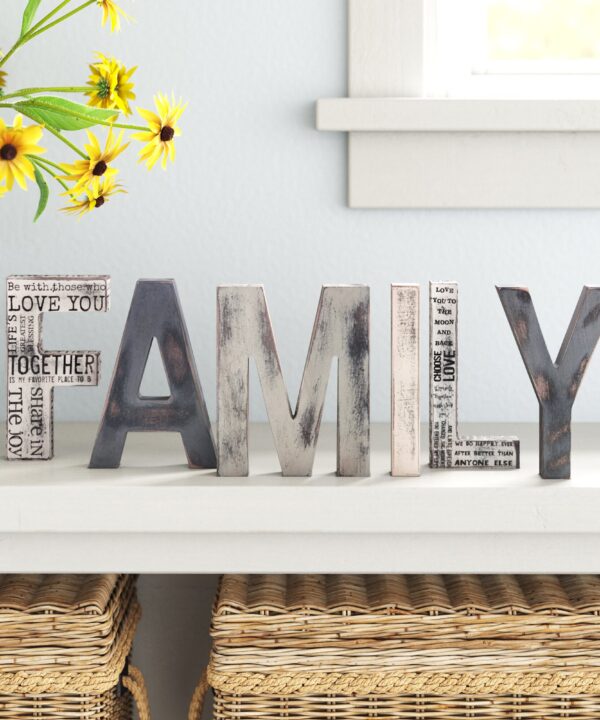 Brazel Family Letter Block