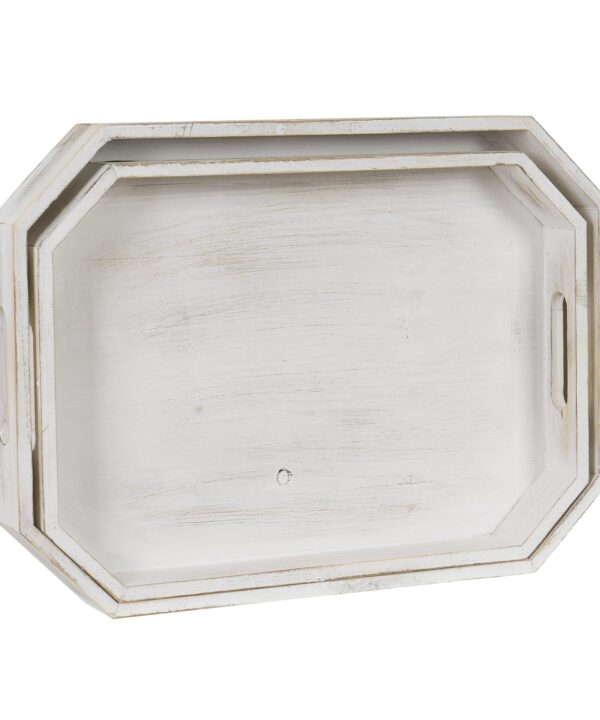 Christoph Wood Tray - Set of 2 Christoph Wood Tray - Set of 2