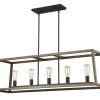 Joree 6 - Light Kitchen Island Linear Pendant Joree 6 - Light Kitchen Island Linear Pendant