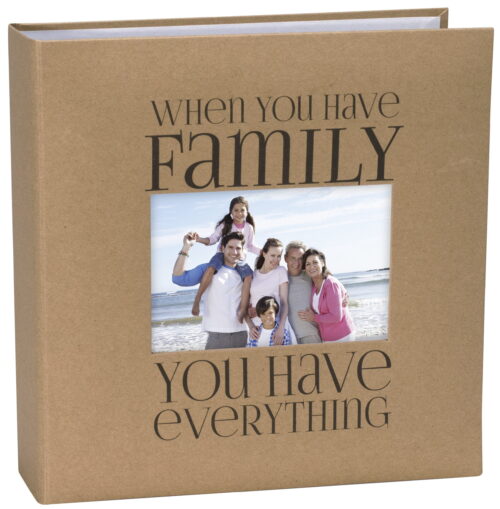 Family Kraft Paper Picture Album
