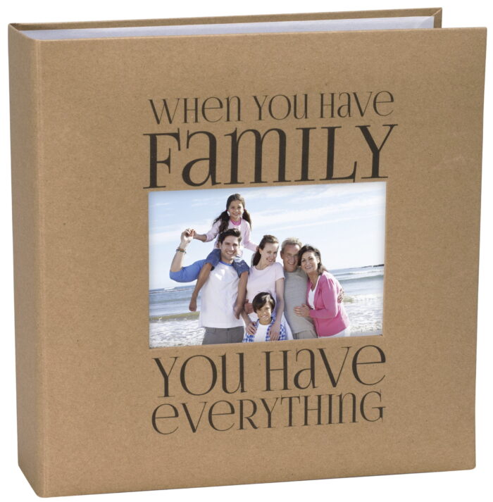 Family Kraft Paper Picture Album