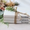 Bilgi Wooden Block Letters Home Sign Primitive Farmhouse Decoration