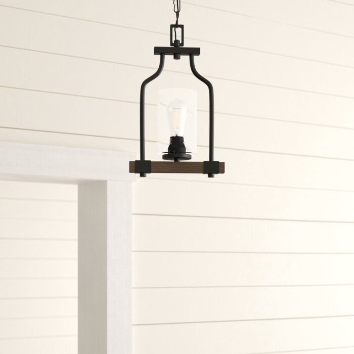 Manan 1 - Light Single Geometric Pendant