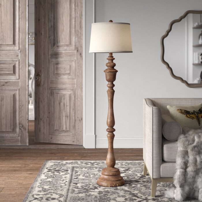 Pitch 60" H Traditional Floor Lamp