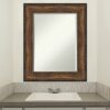 Prout Window Pane Solid Wood Wall Mirror