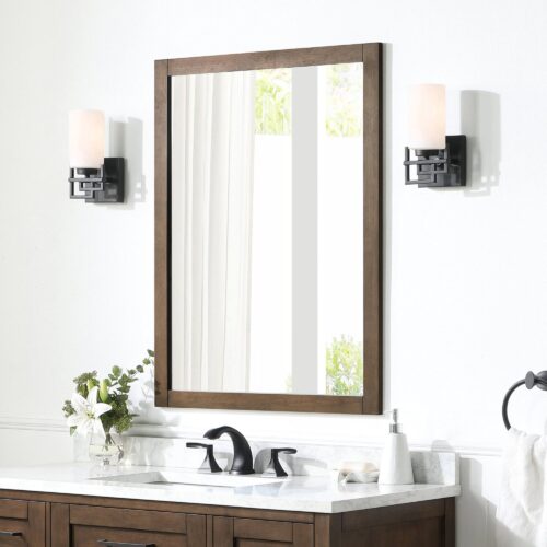 Tahoe Rectangle Wood Wall Mirror