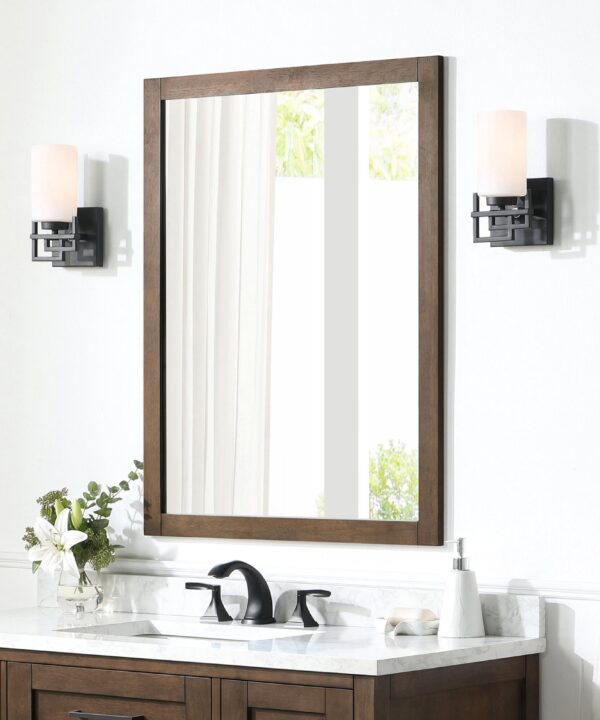 Tahoe Rectangle Wood Wall Mirror