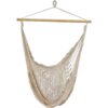 Sunnydaze Large Mayan Hammock Chair, Comfortable Hanging Swing Seat Cotton/Nylon Rope, Lightweight, Natural Sunnydaze Large Mayan Hammock Chair, Comfortable Hanging Swing Seat Cotton/Nylon Rope, Lightweight, Natural