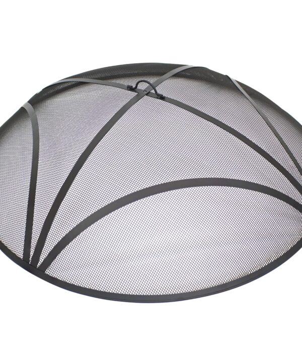 Sunnydaze Reinforced Steel Mesh Spark Screen - 40-Inch