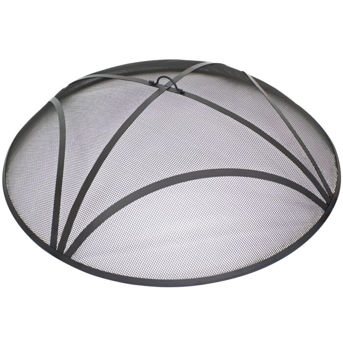 Sunnydaze Reinforced Steel Mesh Spark Screen - 40-Inch