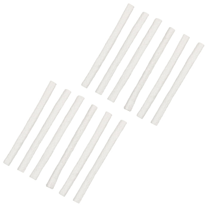 Sunnydaze Replacement Fiberglass Wicks for Outdoor Torches, Set of 12