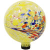 Sunnydaze Bright Summer Burst Glass Gazing Globe Ball - 10-Inch Sunnydaze Bright Summer Burst Glass Gazing Globe Ball - 10-Inch