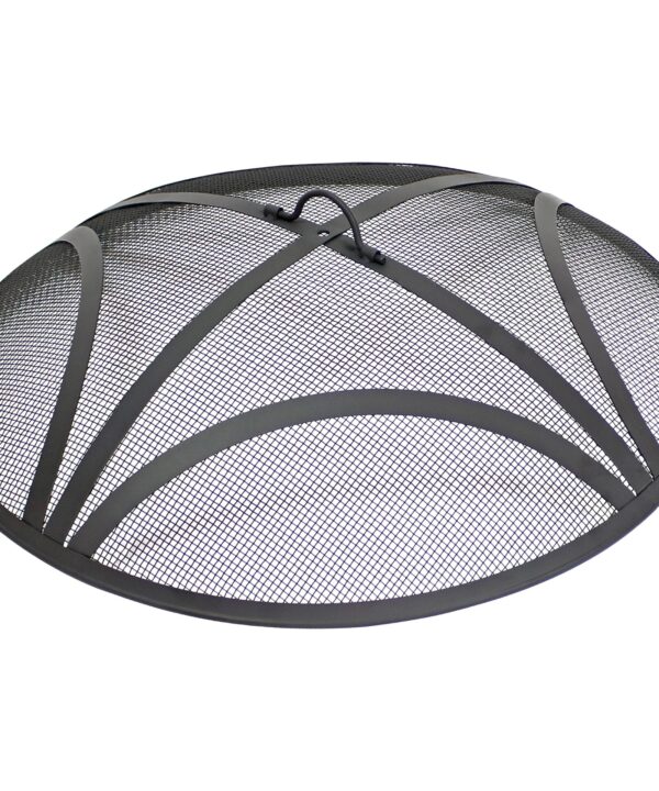 Sunnydaze Reinforced Steel Mesh Spark Screen - 24-Inch