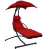 Sunnydaze Floating Chaise Lounge Chair, 260 Pound Capacity, Red Sunnydaze Floating Chaise Lounge Chair, 260 Pound Capacity, Red