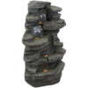 Sunnydaze Electric Stacked Shale Water Fountain with LED lights - 38-Inch Sunnydaze Electric Stacked Shale Water Fountain with LED lights - 38-Inch