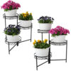 Sunnydaze 3-Tier Indoor/Outdoor Plant Stand - 22 Inch - Set of 2 Sunnydaze 3-Tier Indoor/Outdoor Plant Stand - 22 Inch - Set of 2