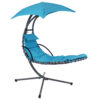 Sunnydaze Floating Chaise Lounge Chair, Teal Sunnydaze Floating Chaise Lounge Chair, Teal