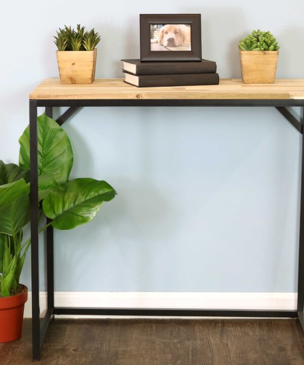 Sunnydaze Rectangle Acacia Wood Table