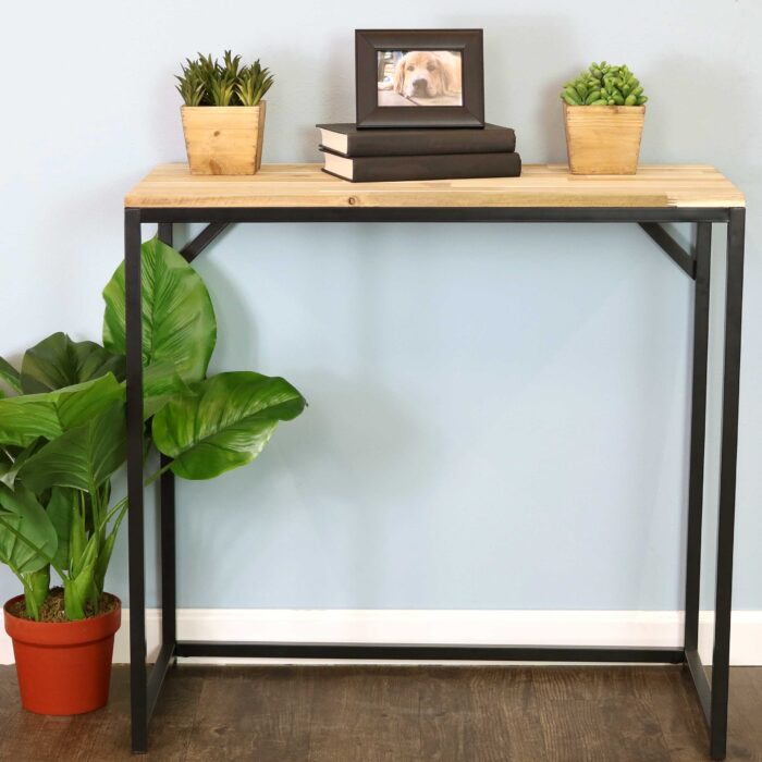 Sunnydaze Rectangle Acacia Wood Table
