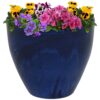 Sunnydaze Resort Ceramic Indoor/Outdoor Planter - Imperial Blue - 13-Inch Sunnydaze Resort Ceramic Indoor/Outdoor Planter - Imperial Blue - 13-Inch
