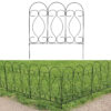 Sunnydaze Traditional Border Fence Set - 5-Piece